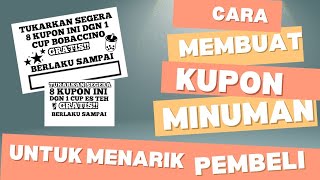 CARA MEMBUAT KUPON AGAR JUALAN SEMAKIN MENARIK