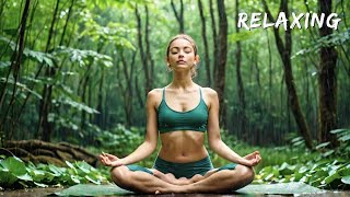 Finding Peace in the Rain 🌧️ A girl's forest meditation