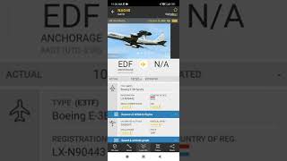 NATO Boeing E3A sentry in flightradar 24 #flightradar24 #planespotting #boeing #airforce #nato