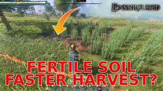 EXPERIMENT: Which type of soil can speed up harvesting