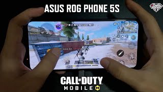 ReUpload Handcam Asus ROG Phone 5s - Gaming Test CoD Mobile | Season 7 (2022) | New Vision City