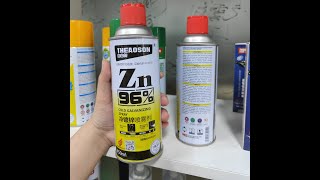 COLD GALVANIZING SPRAY#aerosol #spraypaintart #snowspray #cantonfair #art #automotive #factory