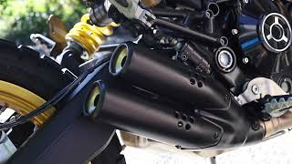 Ducati Desert Sled - Termignoni exhaust.