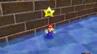 Super Mario 64 - Blast Away the Wall (alternate method)