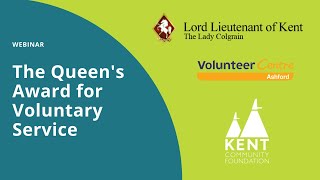 The Queen's Award for Voluntary Service webinar