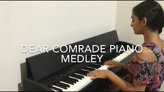 Dear Comrade Piano Medley | Piano cover | Vijay Deverakonda, Rashmika Mandanna | Justin Prabhakaran