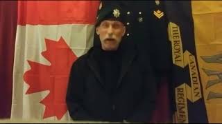 Listen To What This Canadian Veteran Has to Say To The Truckers And Police...WOW...JUST WOW!!!