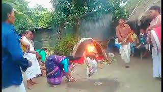 মা বুড়ি পুজোর অসাধারণ পাইলা নাচ 😱 জয় মা বুড়ি 🙏 dhormio01