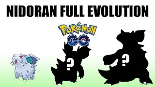 Pokemon GO | Nidoran (Female) Full Evolution!