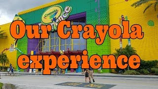 Crayola Experience Orlando, Our family vacation to Florida 2018