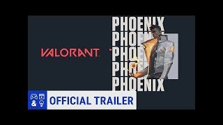 Valorant Phoenix Character Announcement Golden Moment