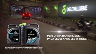 Deltalube Daily 757 Premium SAE 0W-20 SYN API SN - Oli Mesin Mobil Sintetik