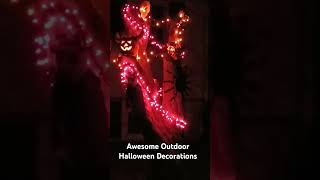 Awesome Outdoor Halloween Decorations