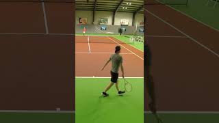 Amateur with PRO forehand? #tennis #shorts