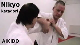 Aikido - NIKYO on katadori, shoulder grip, by Stefan Stenudd in 2007