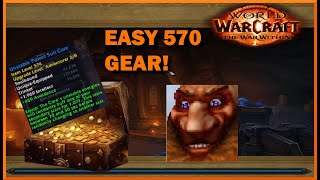 How to get your early 570 gear (lvl 80) in The War Within NOW! No spoilers 😎