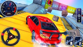 Mega Ramp Car Stunts Simulator 2021 - Impossible Car Tracks Racing 3D - Android GamePlay