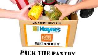 WAVY TV 10 Pack the Pantry Promo