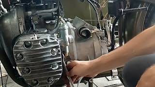 Motorcycle M 72 part 5 I put the generator,carburetor,relay