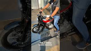 Jawa 42 Bobber Ground clearance 165mm #shorts