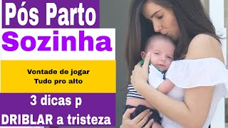 Pós Parto-  3 Dicas VALIOSAS para deixar seus dias mais leves !