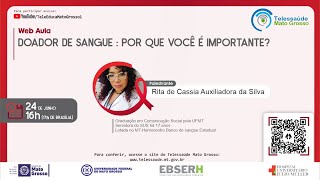 24/06/2021 -  Doador de Sangue: por que você é importante?