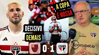 SÃO PAULO COM AS MÃOS NA TAÇA APÓS VENCE O FLAMENGO E OLHA O QUE OS JOGADORES E TÉCNICOS FALARAM