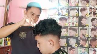 rambut keriting kaya mie goyeng cukur kayak ini saja