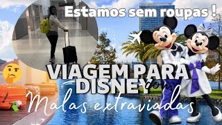 VIAGEM PARA DISNEY EM ORLANDO, MALA EXTRAVIADA, PRIMEIRAS COMPRAS, SUPERMERCADO  E TODA PREPARAÇÃO