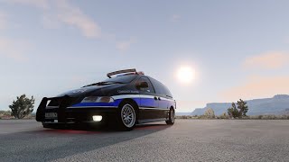 Police DriftVan Soliad Lansdale Drifting - BeamNG.Drive