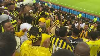 طرب وسلطنة حمدان مغربي الاتحاد و ضمك 💛🖤