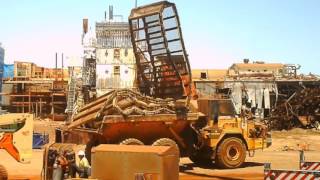 Cape Lambert Power Station Demolition Time Lapse