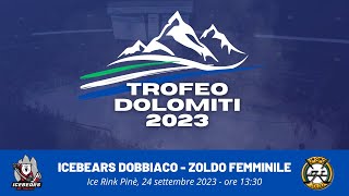 TROFEO DOLOMITI 2023 #ICEBEARSTOBLACH - #ZOLDOFEMMINILE