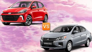 Hyundai Grand I10 vs Mitsubishi Mirage G4 (2024)