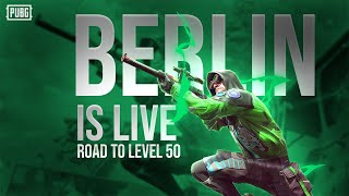 PUBG PC LIVE - ROAD TO 1K SUBS & LEVEL 50 | BERLIN GAMING