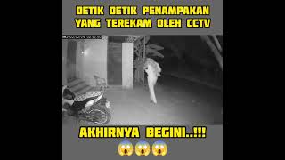 penampakan yang terekam CCTV