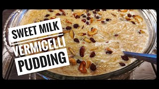 How to Make Sweet Vermicelli Pudding with Milk | Sheer Khurma Recipe | Eid Special Sweet Anees