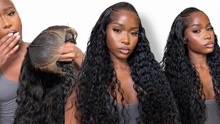 A Very DEMURE Wig Install | Ready to Go Pre Styled Water Wave Wig | WIGGINS HAIR