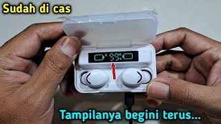 TERNYATA INI PENYEBAB POWER BANK TWS F9 TIDAK MAU DI CAS #tws #headset #headsetbluetooth #batre18650