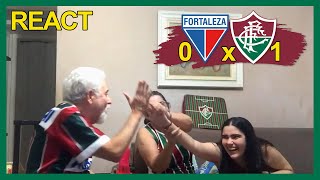 FAMÍLIA TRICOLOR REAGE À 0 FORTALEZA X 1 FLUMINENSE - COPA DO BRASIL 2022