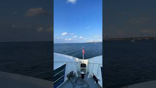 Breathtaking 1 minute relaxing trip through Bay of Kiel ⛴️#short #shorts