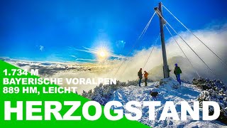 Herzogstand im Winter