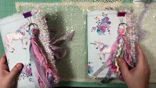 Available- Unicorn Prayer/faith journals  | junk journal