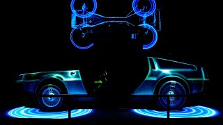 Ulster Transport Museum - Delorean Projection Mapping by Immersive-Me