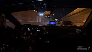 Night Street Race Tokio Onboard Ferrari F8 Tributo