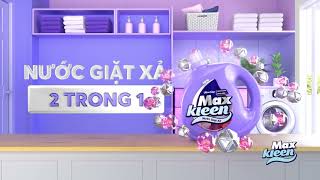 MAXKLEEN – NƯỚC GIẶT XẢ 2 TRONG 1