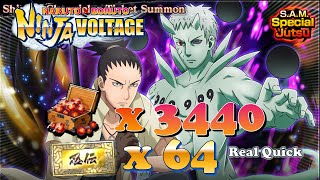 [NxB] Real Quick Summon. Shikamaru Adult x Jubito