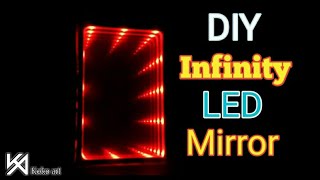 How to make infinity illusion mirror #diy #creativeideas