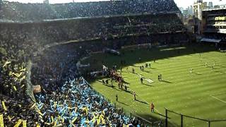 Boca juniors vs RiBer plate - Clausura 2011 - entran los equipos