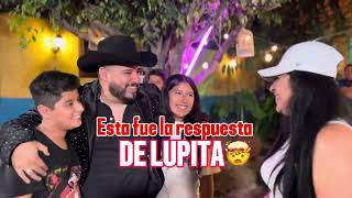 Esto pasó después que le pedí matrimonio a Lupita 🥹